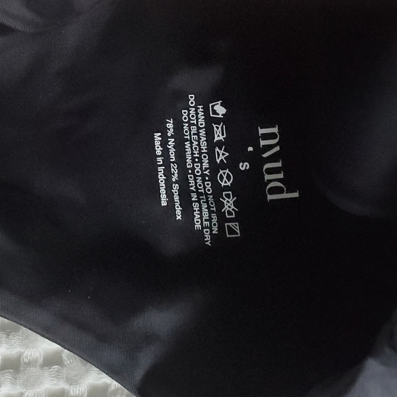 Nyud Small Black One-piece Swimsuit - Picture 10 of 10